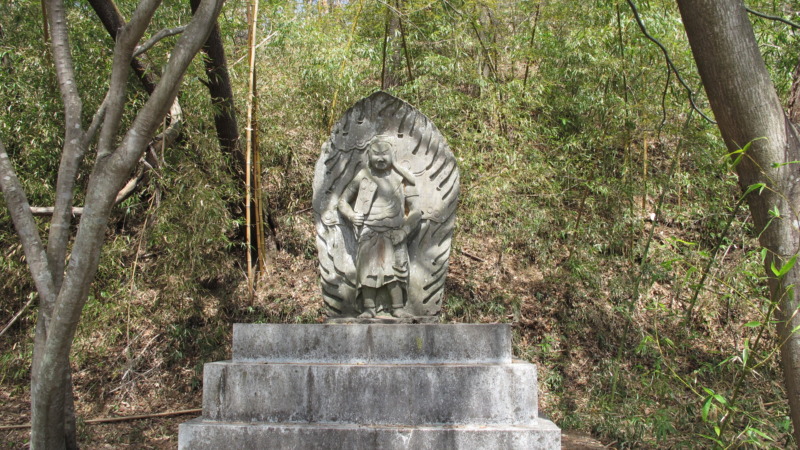 不動曲輪周辺の遺構