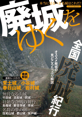 書籍『廃城をゆく』の表紙