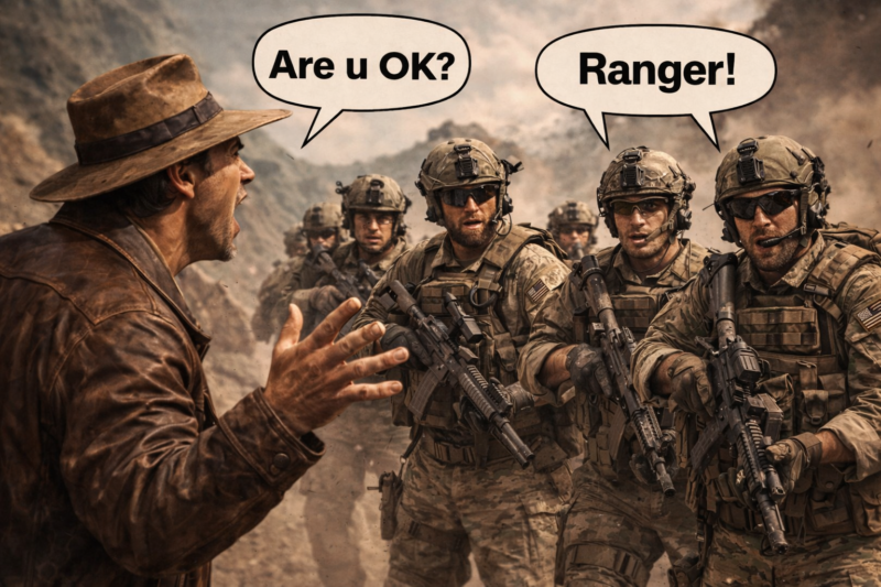 長岩城跡の登城口付近(分岐周辺の様子)