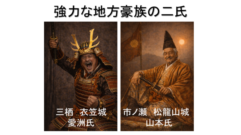 紀伊南部の在地武士団と地域支配を想起させるイメージ