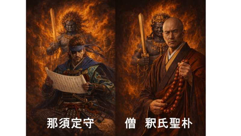 北朝方軍勢の動きを示すイメージ図