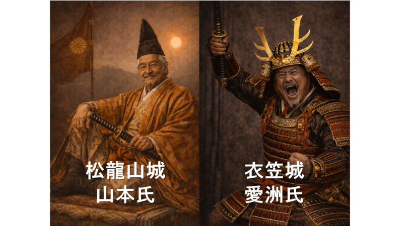 南朝方武士団の想定イメージ。吉野朝廷に連なる勢力