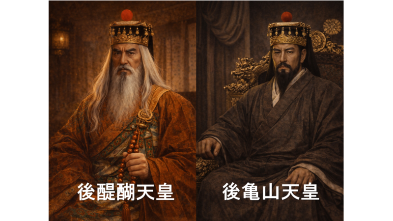 南朝方の在地武士を想定した構図