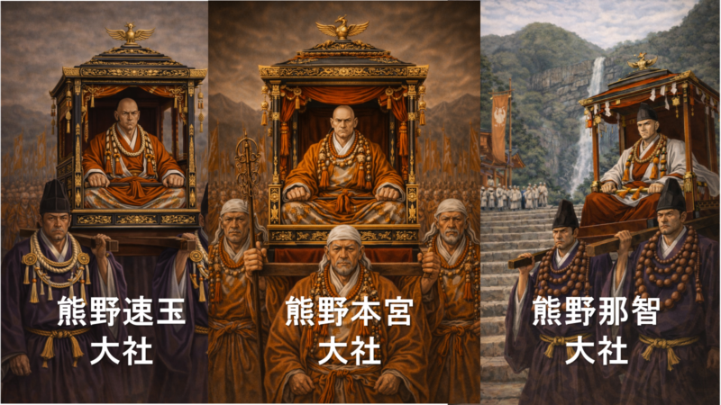 南朝勢力の集団像を示すイメージ