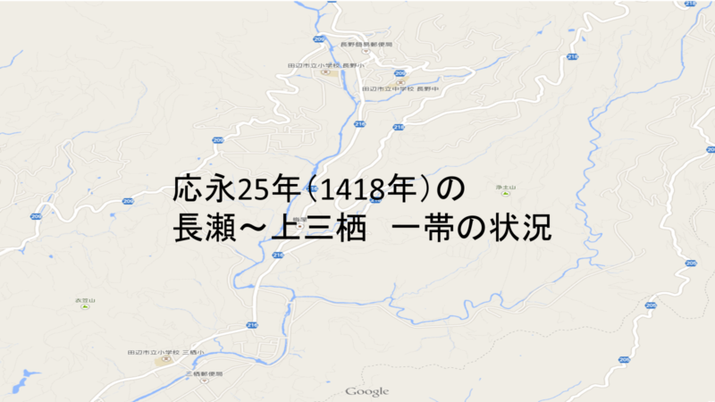 熊野三山側が挙兵に踏み切る局面を示す図。軍勢の結集