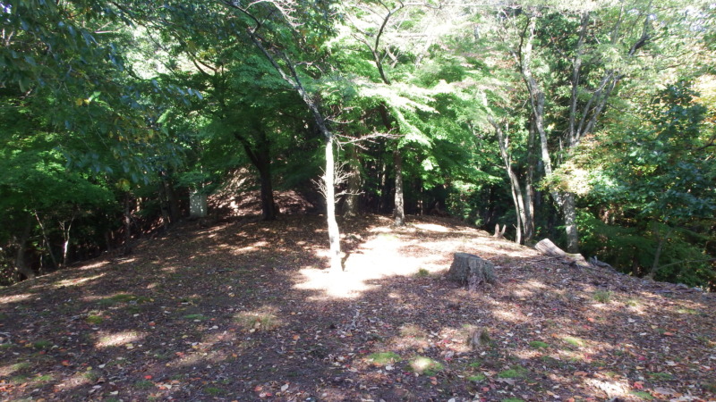 三ツ顔さん付近の登城路の様子