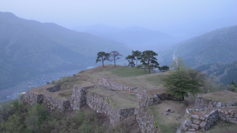 竹田城跡の2011年当時の写真