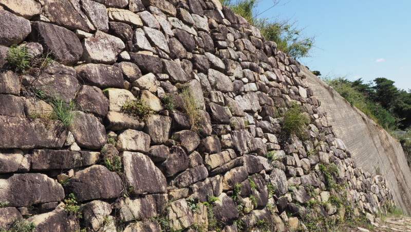 岡山県 鬼ノ城 石塁